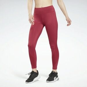 NWT!! Reebok Women's Workout Ready Mesh Leggings in color: punch berry - size M